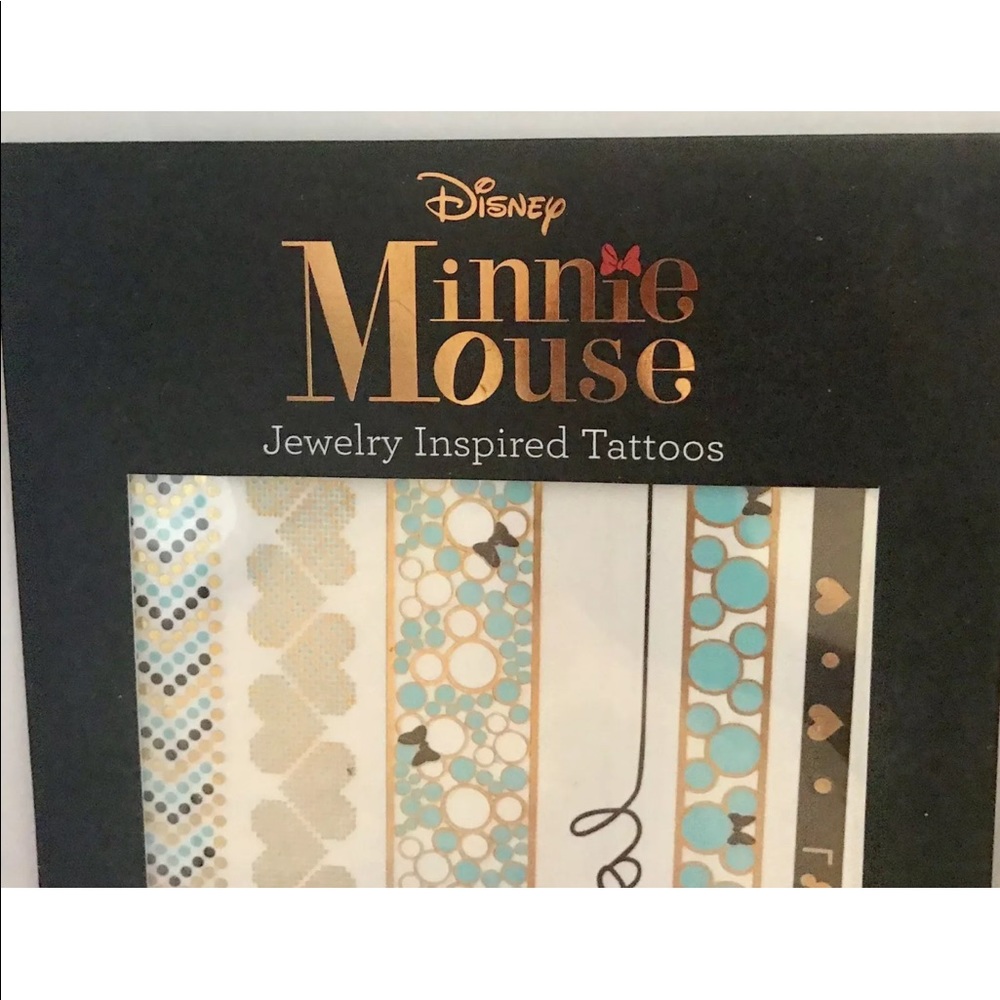 New Disney Minnie Mouse Temporary Tattoos